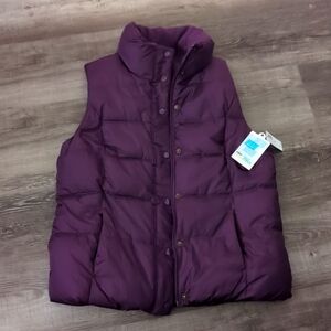 Purple Puffer Jacket Size M